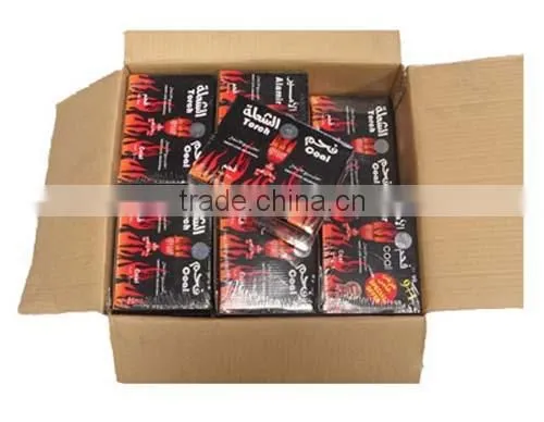 healthy round tablet shisha charbon