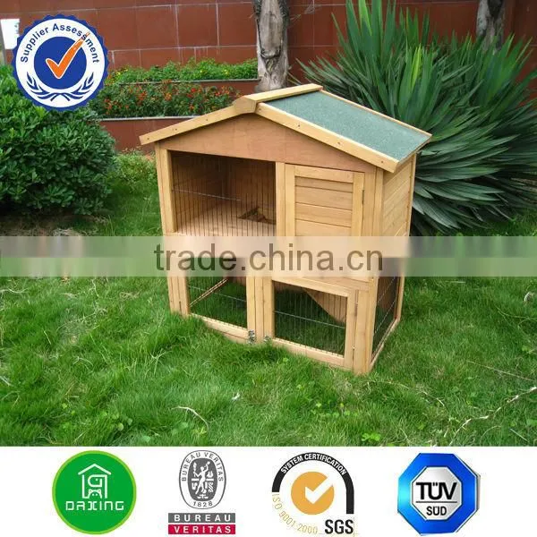 Rabbit cage in wood DXR020