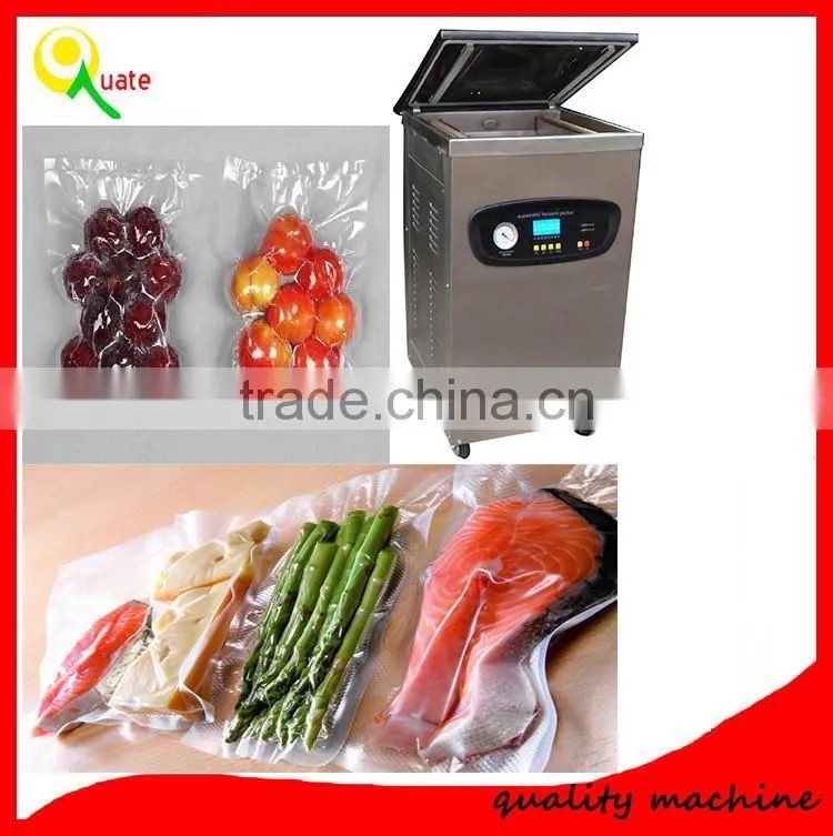 Automatic food meat chicken vacuum sealer sausage rice packer fish fruit vacuum sealing machine price for