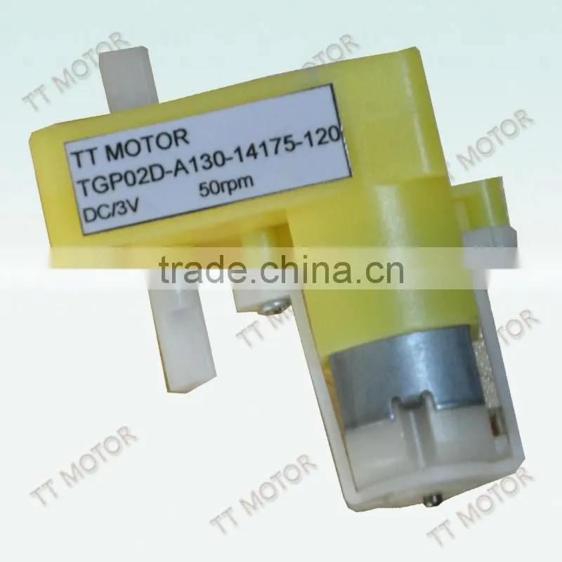 plastic dc gear motor with toy wheel