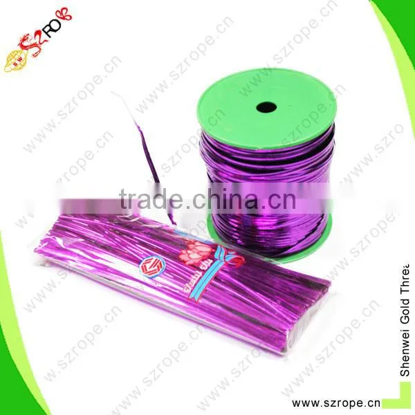 purple twist tie for packing