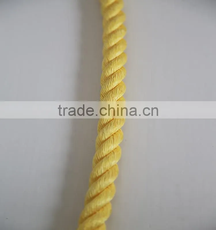 3 strands PP rope twisted 20mm fishing rope