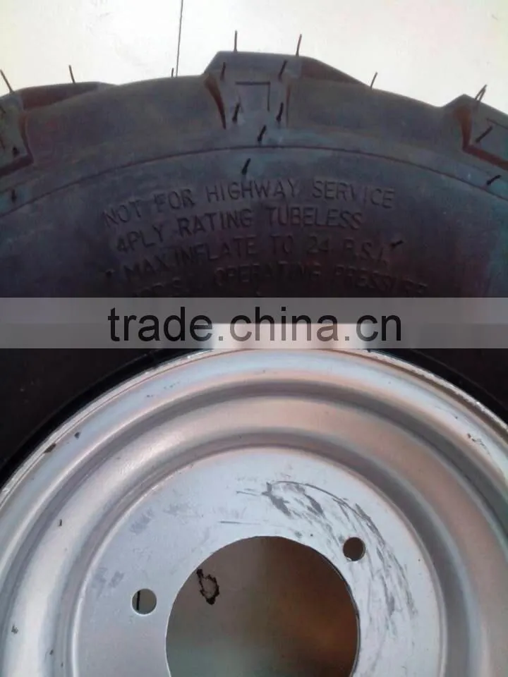 7 inch rubber wheel & lawn Cart wheel 16x800-7