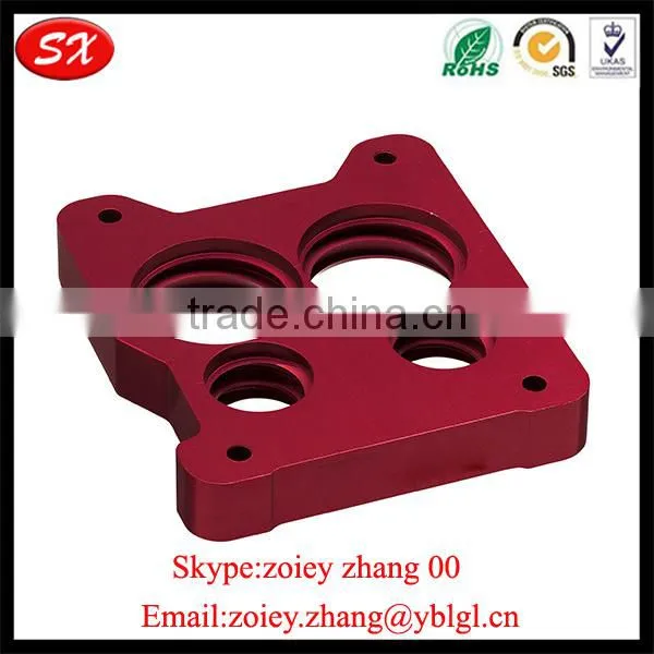 Square Aluminum 4150 CNC Milling Spacer For Air & Fuel Carburetors Accessories