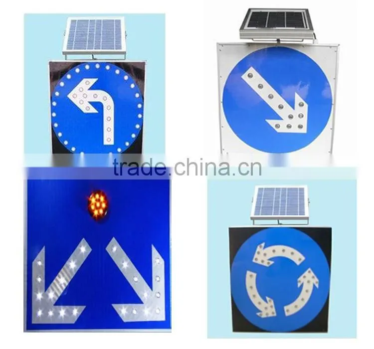 LED arrow board for construction