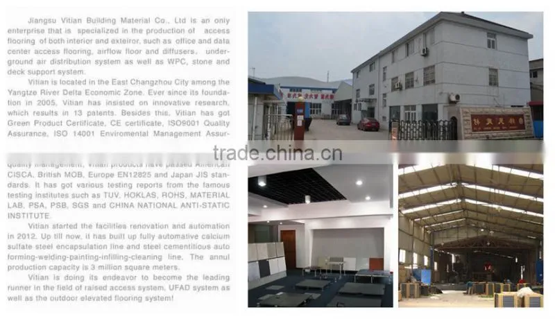 Outdoor adjustable plastic pedestals for marble support