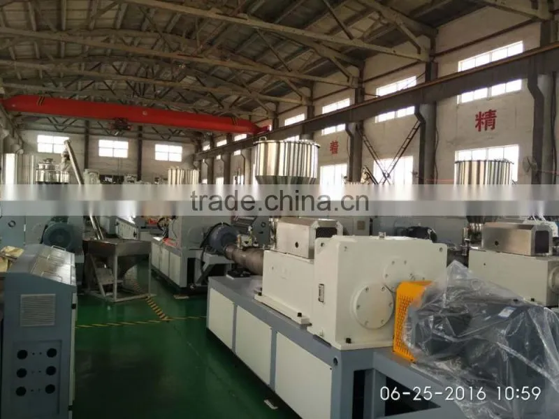 Plastic PVC UPVC CPVC Solid Water Pipe Extrusion Machine Production Line