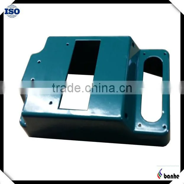 Painted electric meter box cover for construction