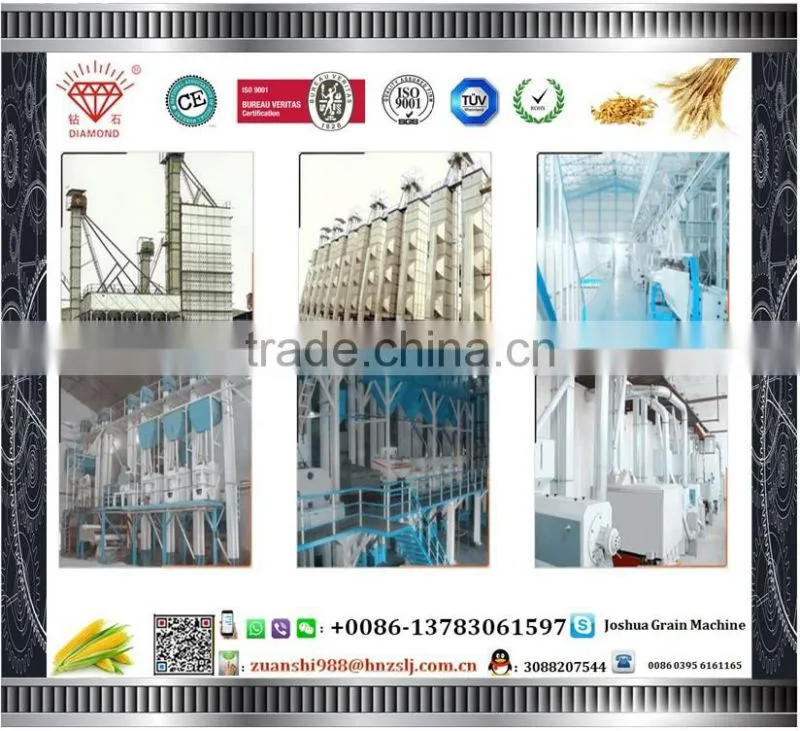 2015 New Grain Flour Making Machine/grain Flour Mill Plant