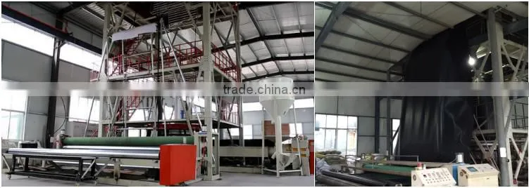 3 layer 9m uv block hdpe geomembrane liner extrusion line