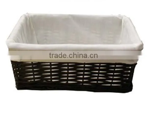 Natural handicraft Rectangular wicker basket drawers