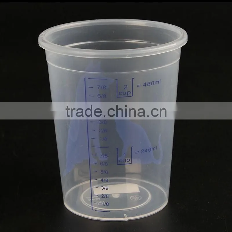 Practical PP Plastic 480ML Kitchen Measuring Cup