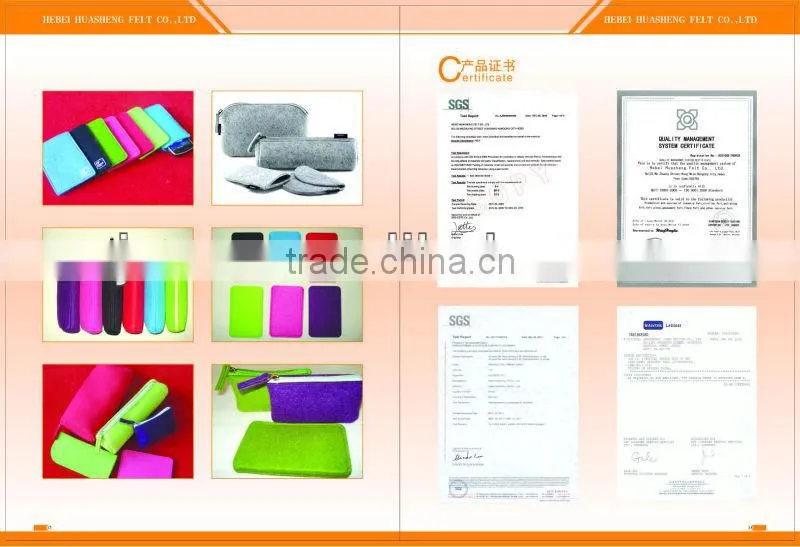 Polyester felt