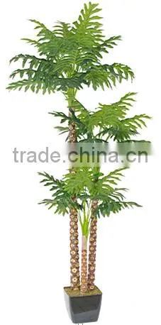 indoor Home garden decorative 100cm to 300cm Height make artificial green Philodendr live bonsai tree EXLYPZ06 0503