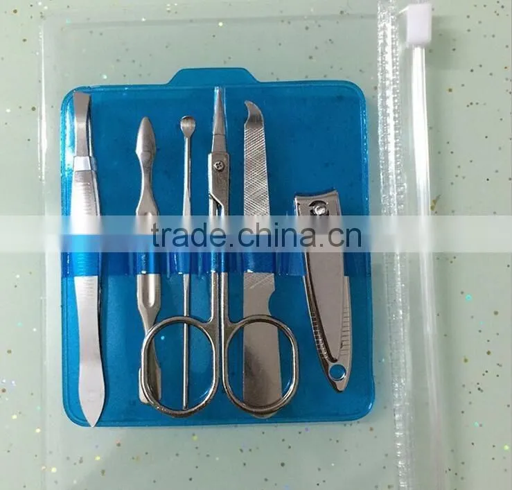 good quality 5 pcs set mini nail care nail pedicure manicure set