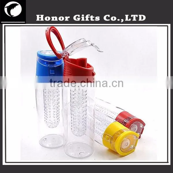Private Label Fruit Infuser Joyshaker Water Bottle BPA Free