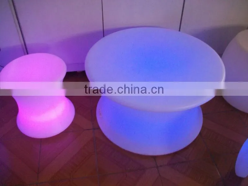 outdoor led illuminated garden table