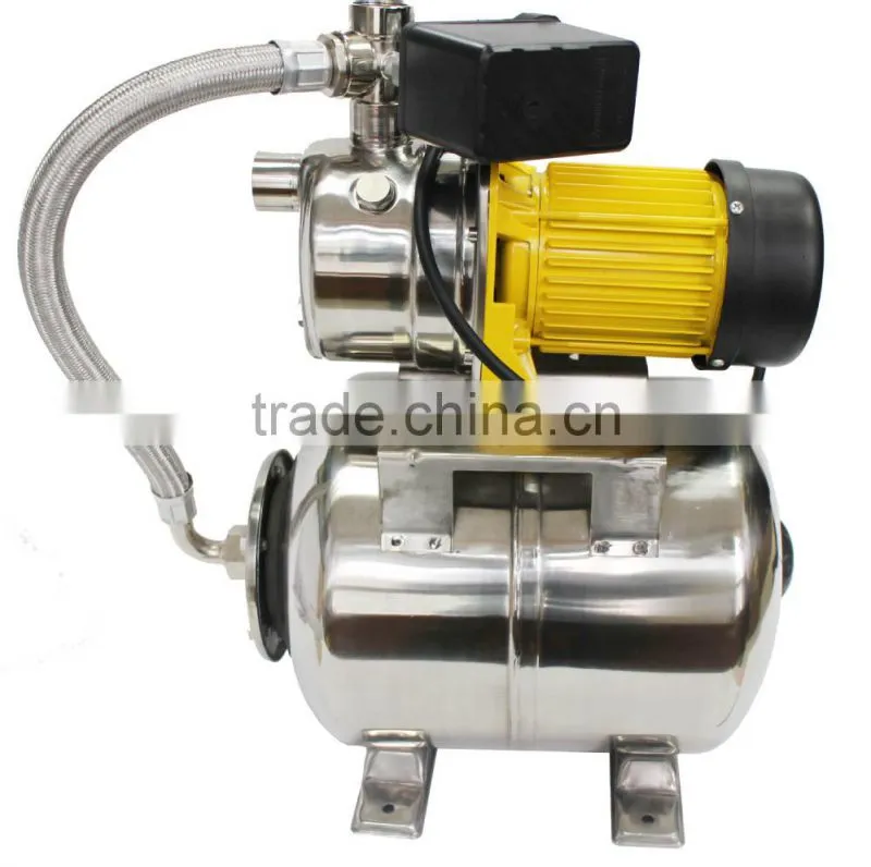 1000w automatic pressure booster water pump with tank
