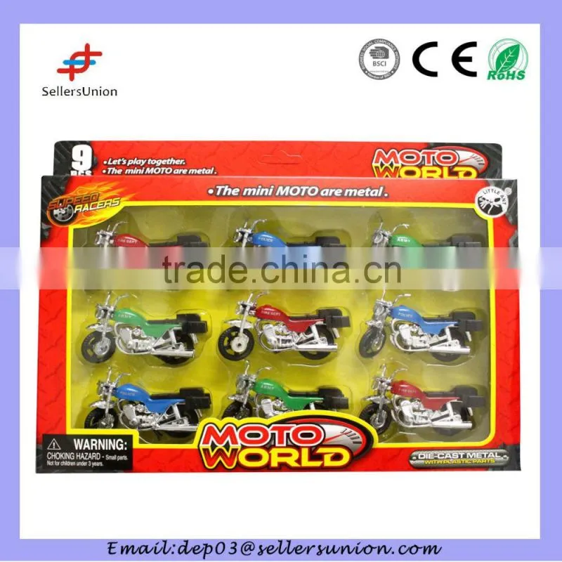 3pcs free wheel race motorcycle