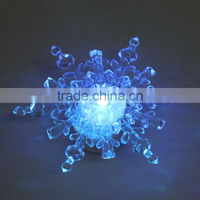 2015 Christmas Snow Flake LED Light Christmas party ,HOT085, Snow Flake Light for indoor and outdoor use