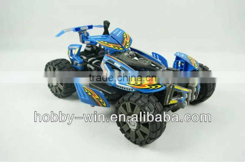 Five In One 6Channel DIY RC Car With LED Lights