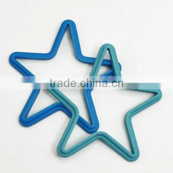 Hot selling heart shape silicone egg tart mold