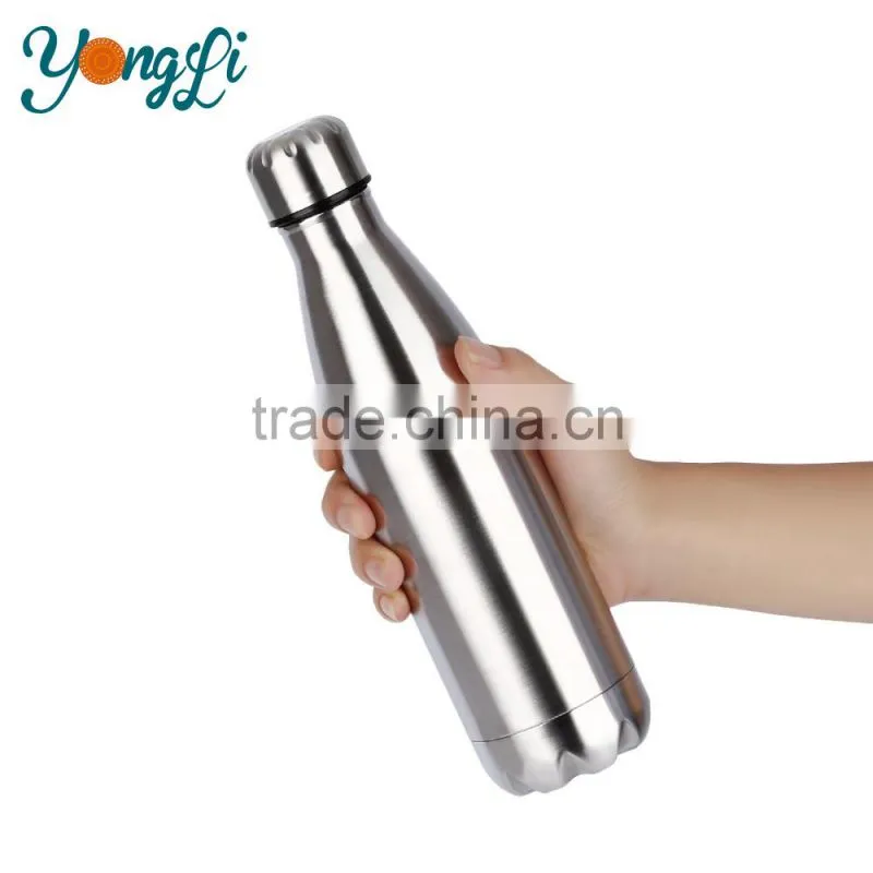 Keeps Drinks Hot for 12 Hours and Cold for 24 Vacuum Insulated Stainless Steel Cola Sports Water Bottle