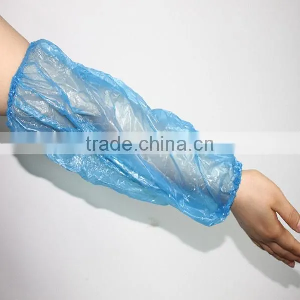 disposable waterproof sleeve cover,disposable PP+PE waterproof arm sleeve cover hand-made disposable