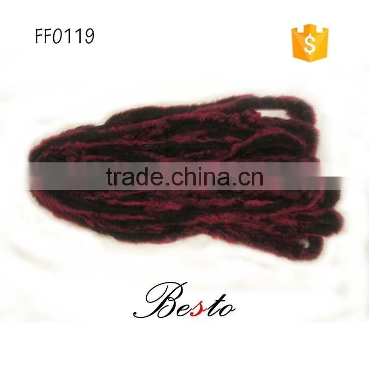 Autumn and winter high-end new top fashion feather boa cheap Dyed bulk red