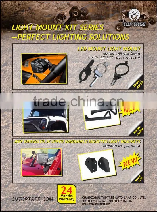 2007-2014 50inch Roof bracket Jeep Wrangler JK 50" LED Light Bar Mount