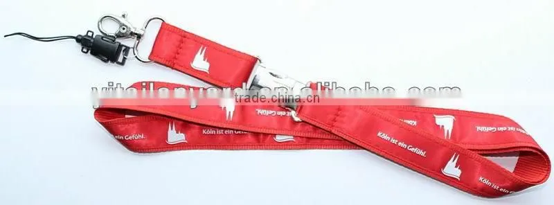 High Quailty double layer woven lanyard