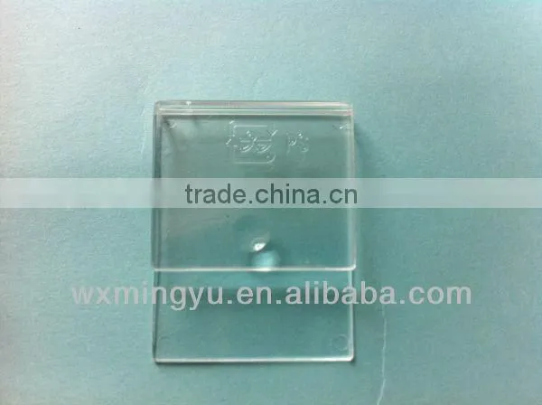 the PS piece with size for garment package,PS sheet as measure,PS clip