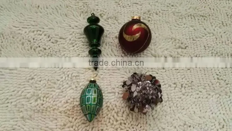 2015 Hot sale popular new product small colorful christmas accessories clearance stock lots
