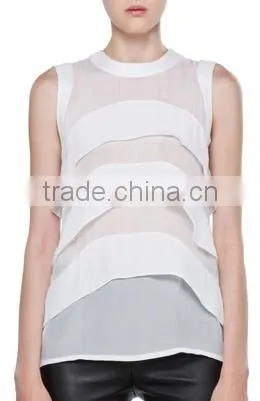 beautiful white summer top