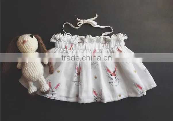 children's clothing girls rabbit skirt cute kids fashion clothes print fabric skirts