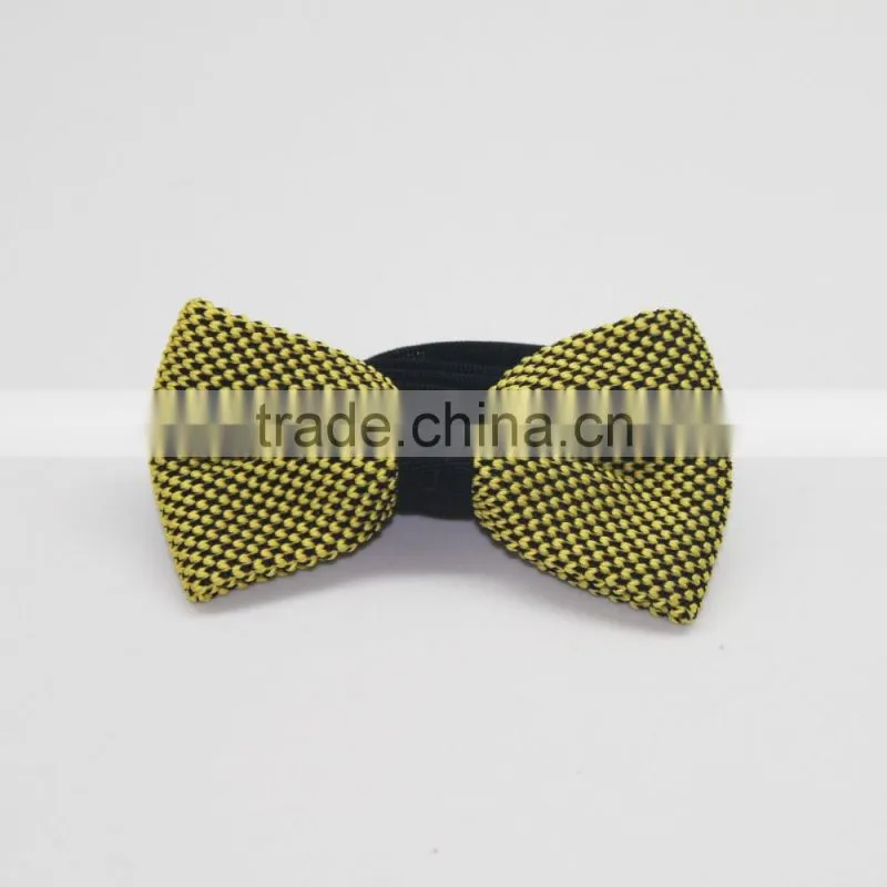 100% Polyester Knitted Bow Tie For Whole Sale