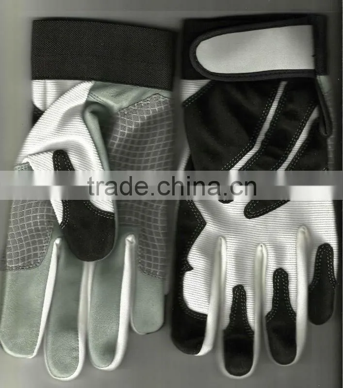 LEATHER BASEBALL BATING GLOVES