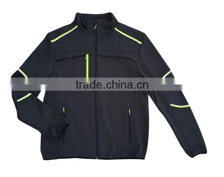 Mens outerwear wear collars knit garment