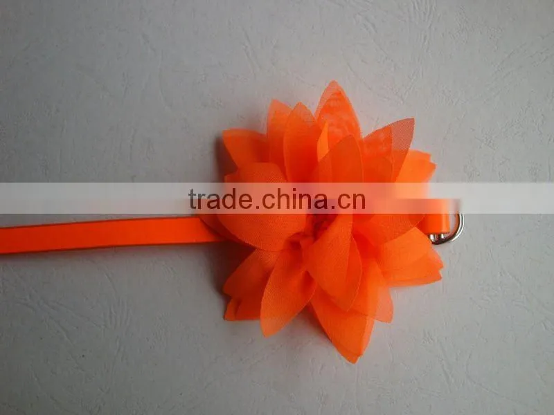 Fashion flower belt for kid girls