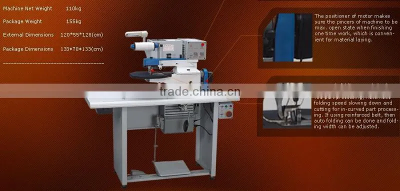 DS-701 A-B Full-Automatic Shoe Upper Cementing &Folding Machine,folding Machine DS-701A-B