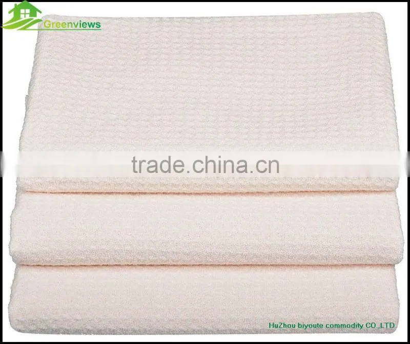 Plain Color Kitchen Towel Waffle Tea Towel Waffle Weave Bath Towel