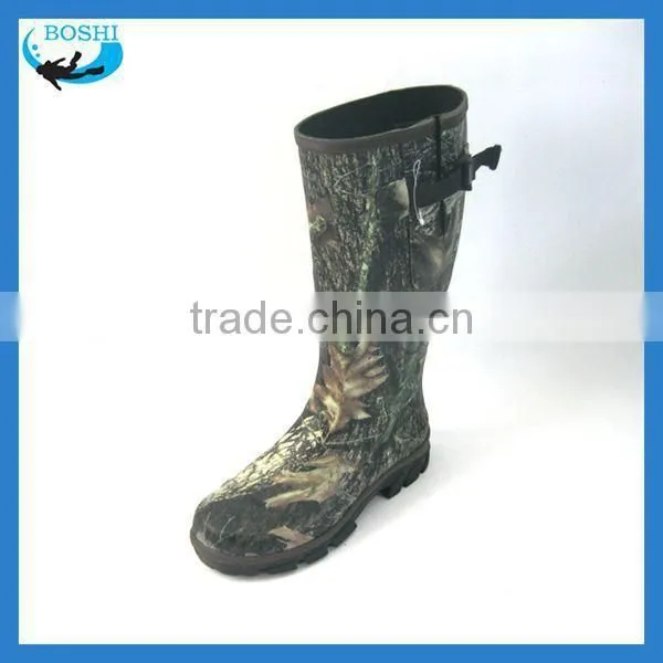 Men's neoprene and rubber wear-resistance bootsoutdoor hunting boots Huter's hunting shoes for hunters