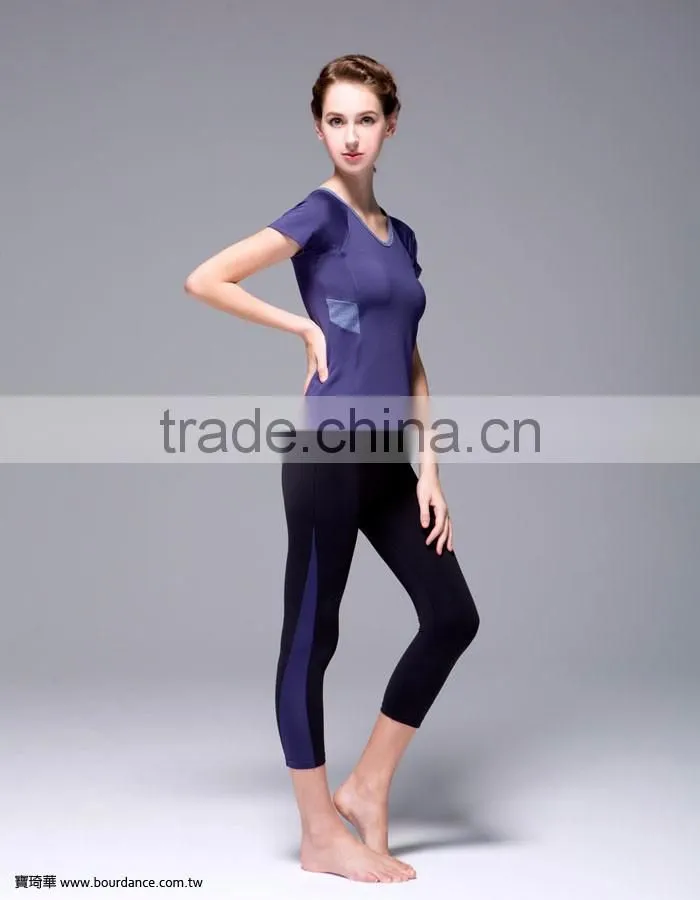 Yoga high stretchy women yoga capri pants