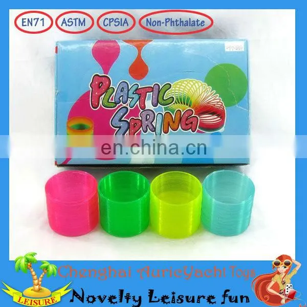 spring toy bouncing,funny rainbow springs toy,twinkling spring toys ZH0906777