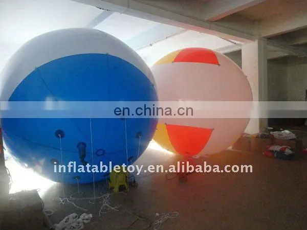 high quality inflatable helium balloon with lighting in stock