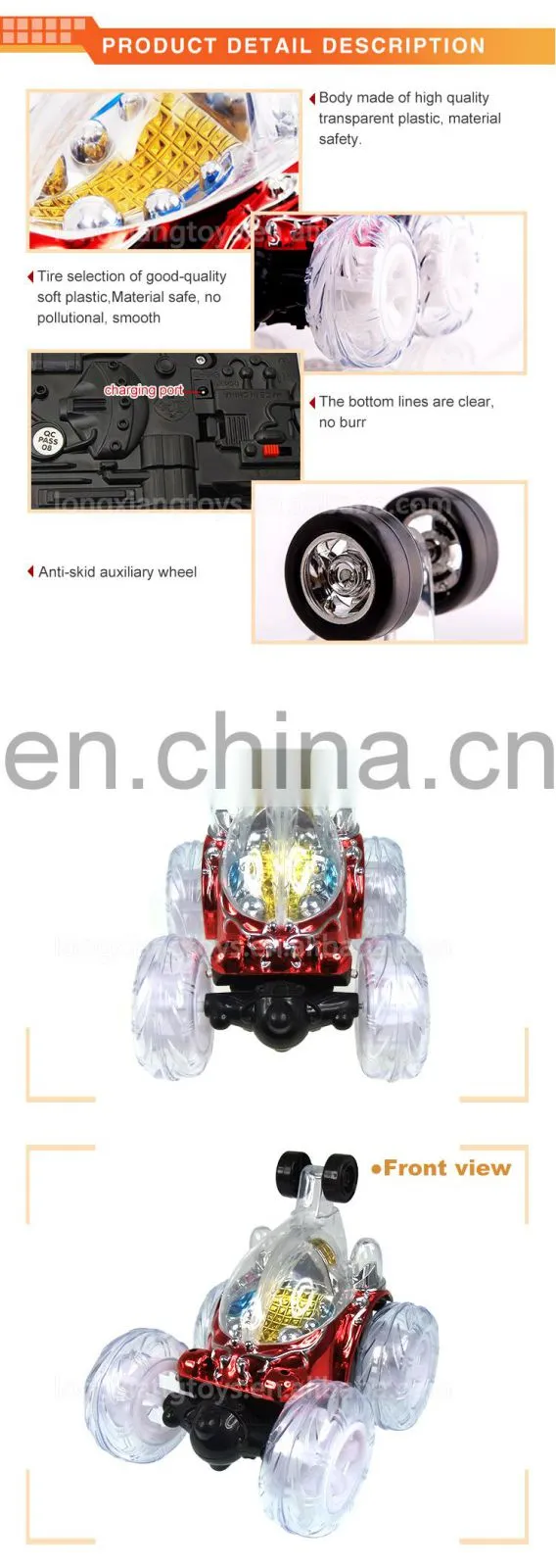 LATEST PROMOTIONAL Kids' New Dancing RC Stunt Car