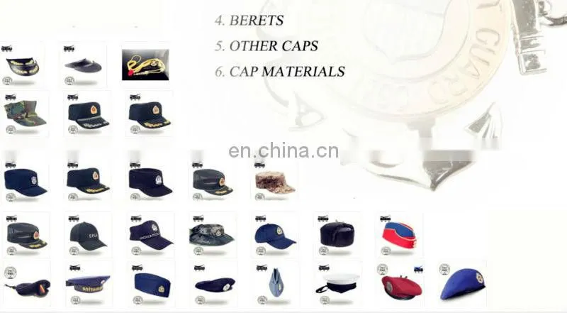 Fashion custom multifunctional marine corps commodore headwear