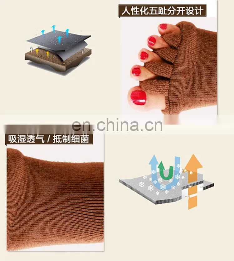 Yoga Sports GYM Five Toe Separator Socks Alignment Pain Health Massage Socks #YG-02