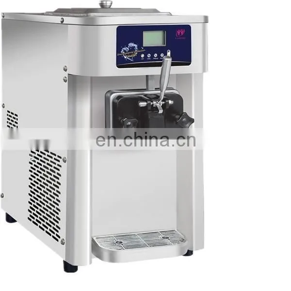 19-22L/H 2017 Stainless Steel Hot Sale Soft Ice Cream Machine Maker