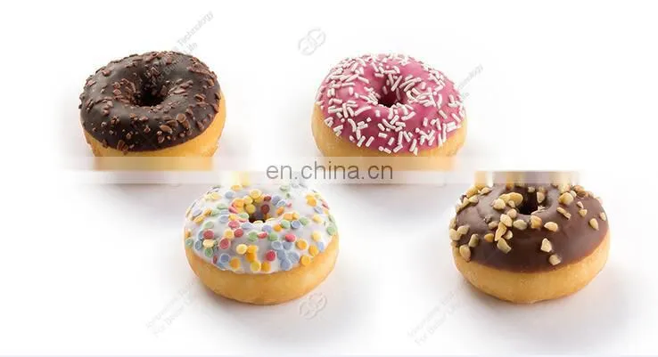 Automatic Used Glazed Donuts Machine Making Production Line Portable Donut Machine